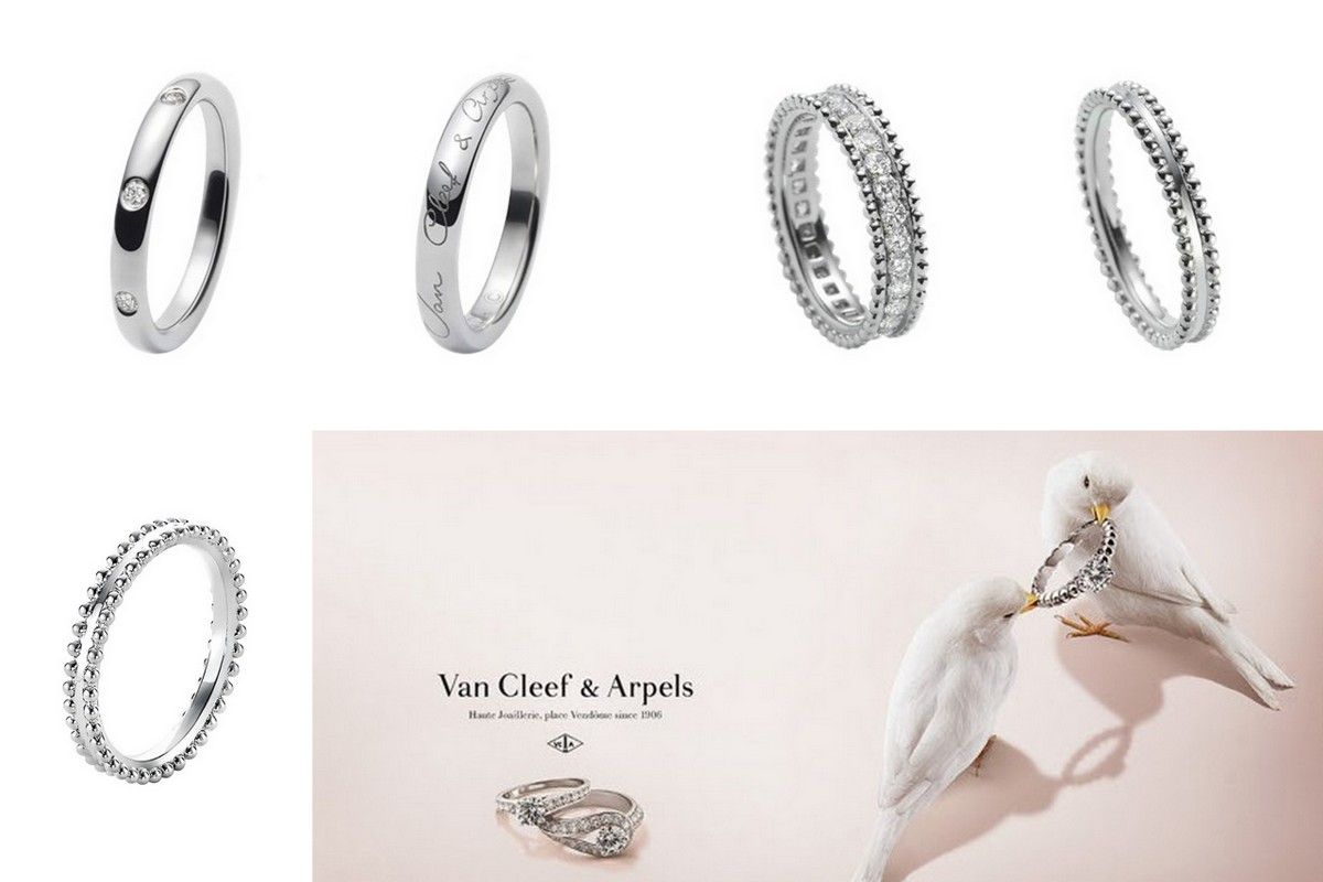 VanCleef Arpels wedding ring