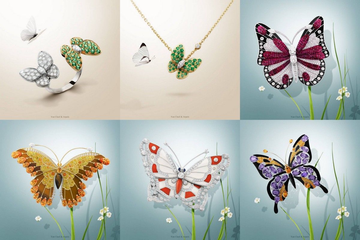 Van Cleef arpels butterfly jewelry