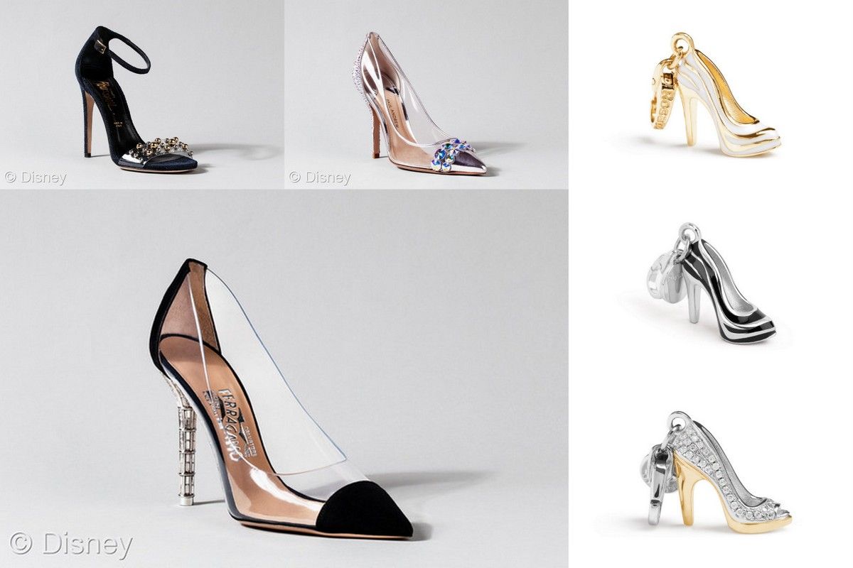 Fairytale jewelry-Shoe Cinderella Rosato Disney