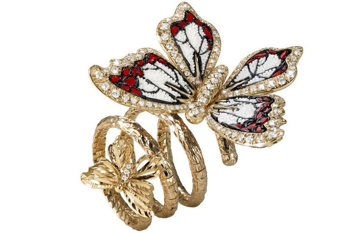SICIS butterfly ring jewelry bizzita