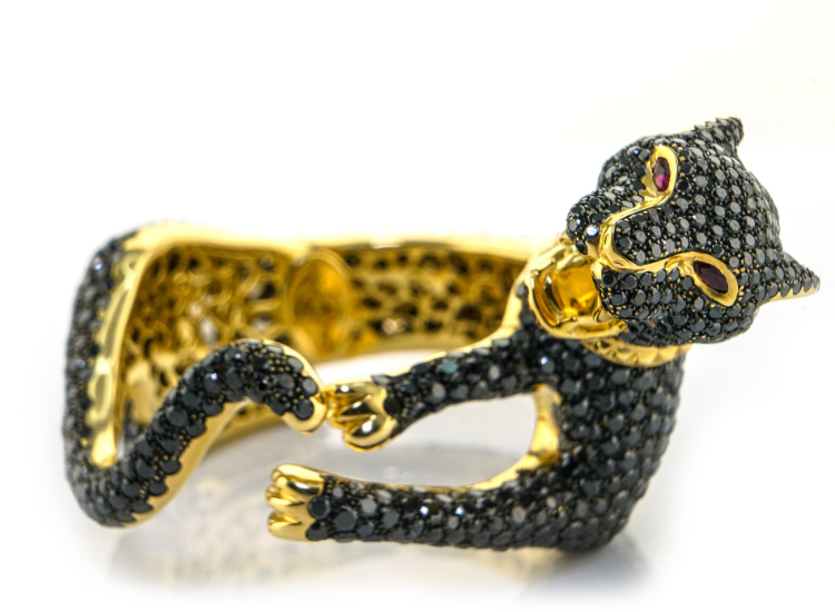 JoyItalianLuxury Jewelry online Italian shopping ring bracelet panther