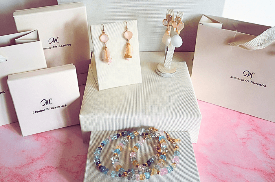 Jewels by Marthje Bizzita jewelry blog display POSmaterialspackaging