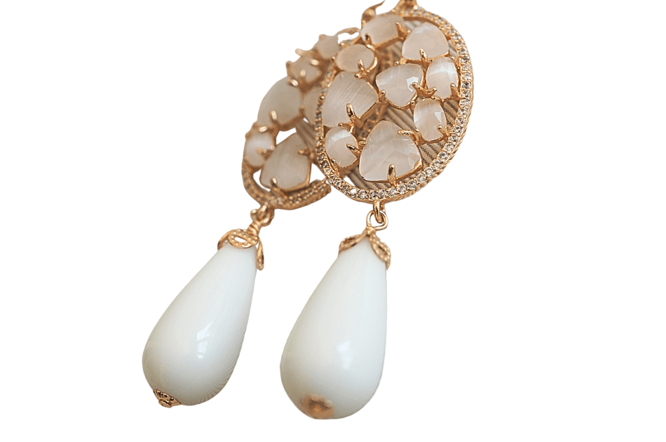 Jewels by Marthje Bizzita jewelry blogearringsWHITE