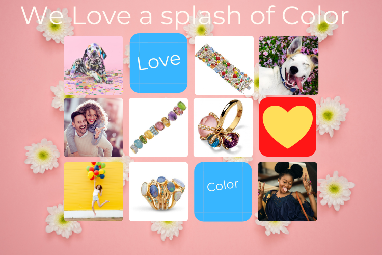 Splashes of Coloration: Blissful Jewellery!