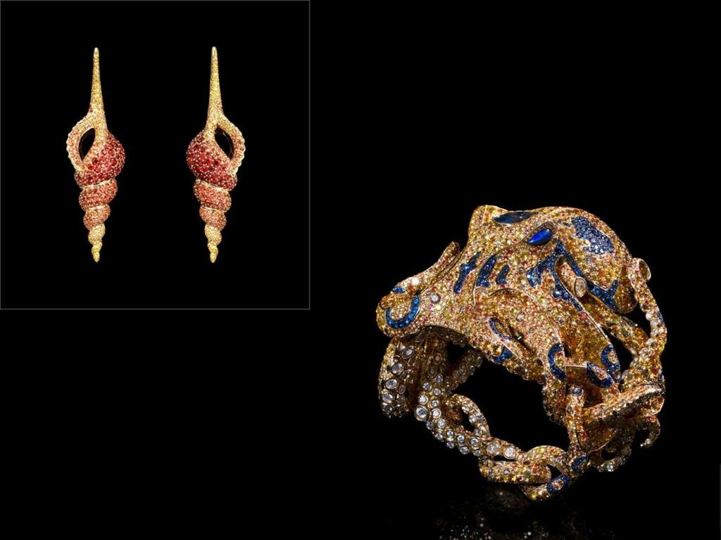 Jack du Rose bracelet jewelry LorenzBaumer earrings