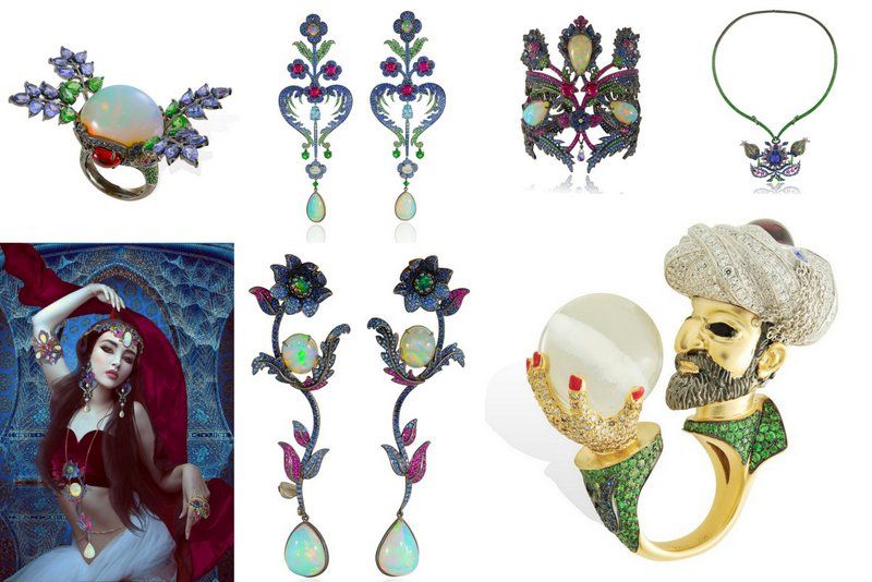 Lydia CourteilleTopkapi 2016 in jewelry highlights