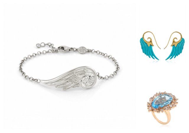Nomination wingsangelbraceletjewelry NoorFares SuzannaKalanEarringsring