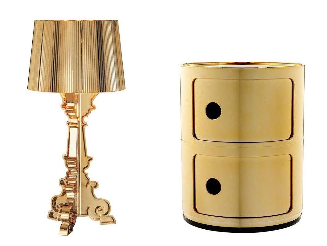 bourgie goud kartell COLLAGE