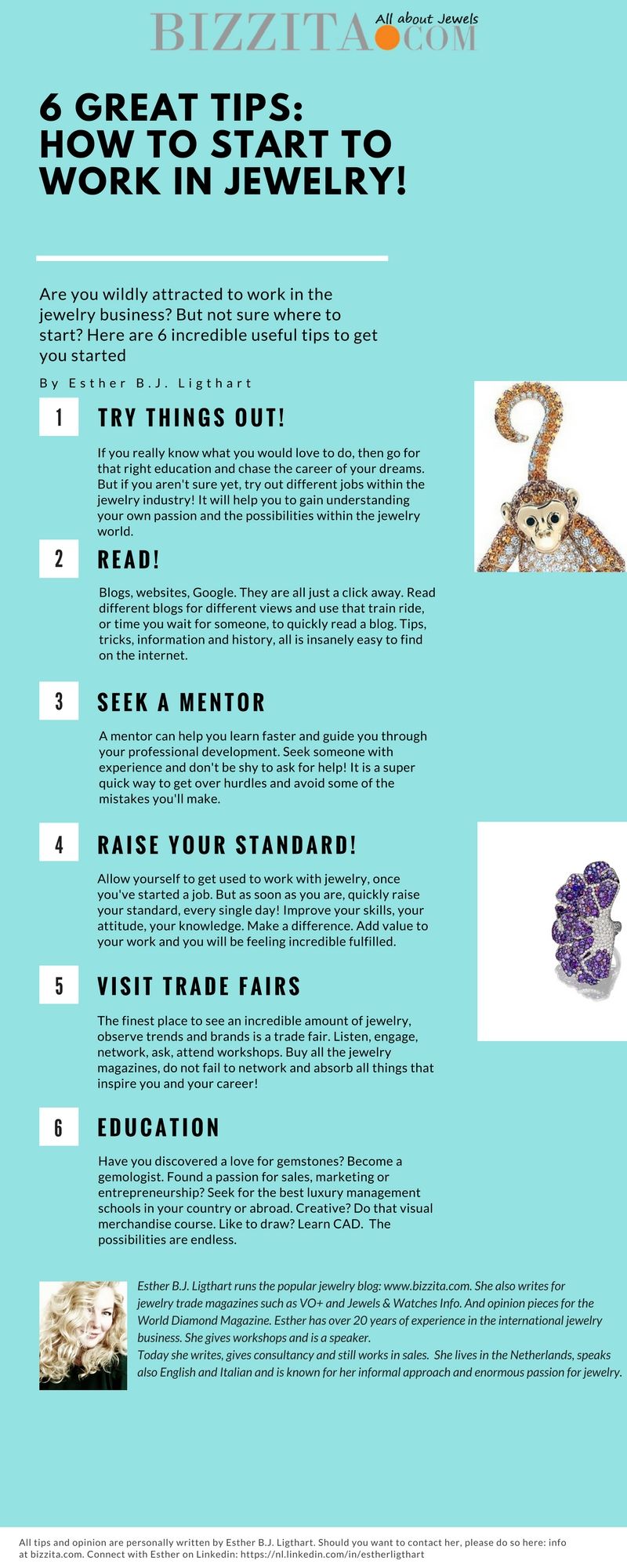 6 really useful tips on how to start to work in jewelry Bizzita