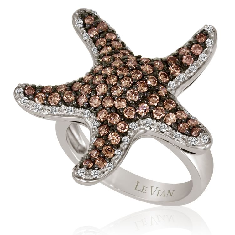LeVian starfish ring