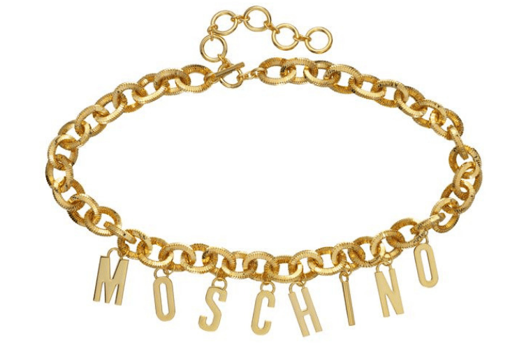 moschino h&m necklace