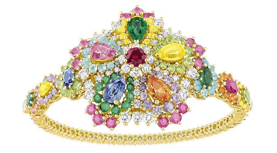 Bracelet-Cher-Dior-Majestueuse-Multicolore-Face