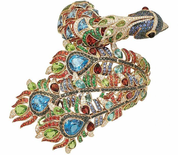 Zorabbanglepeacock bracelet jewelry