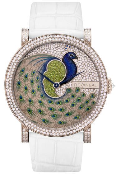 DeLaneau Peacock watch