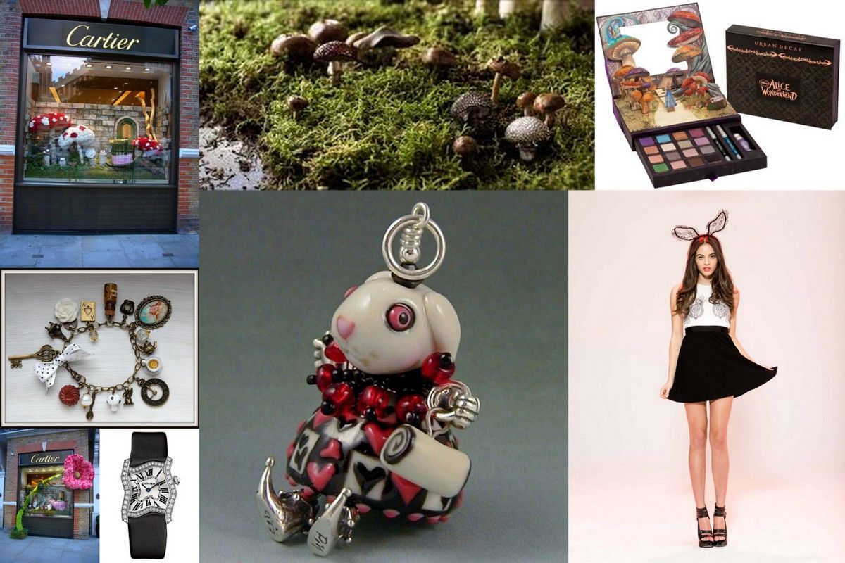 Alice in Wonderland cartier jewelry