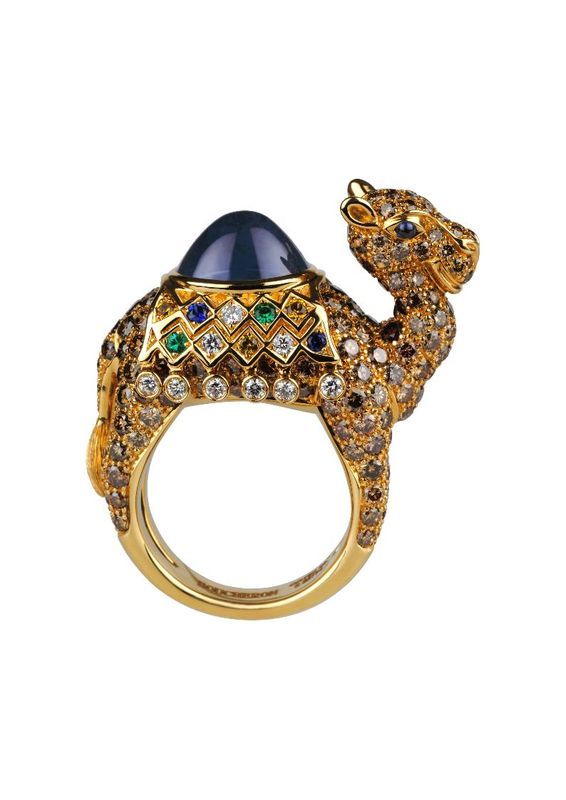 Animal jewelry Boucheron camel ring Bizzita
