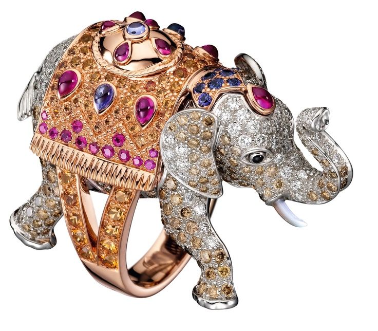 Boucheron ring elephant