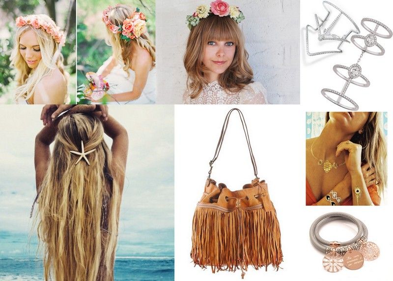 Coachella Style jewelry hair bags