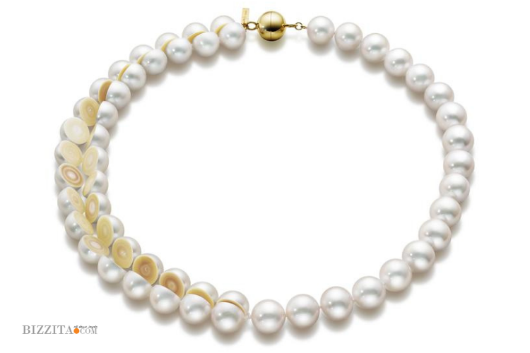 Pearl Jewelry Melanie Georgacopoulos TASAKI Sliced Neclace Bizzita jewelryBlog 7