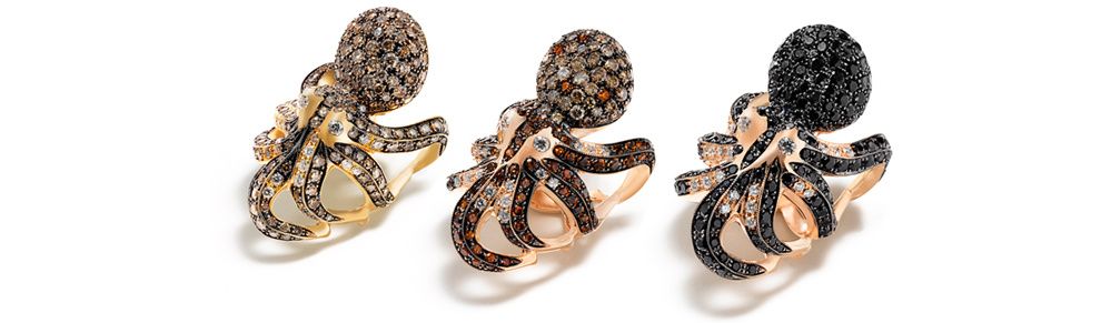 Sea theme jewelry roberto coin octopus