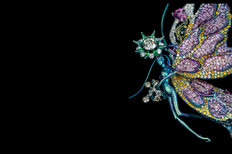 WAllace Chan Nebula Butterfly jewelry