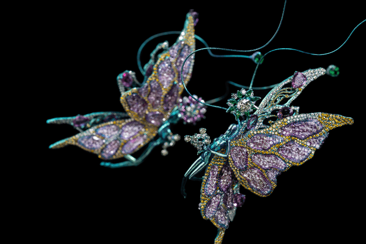 Wallace Chan Butterfly Nebula Jewelry1