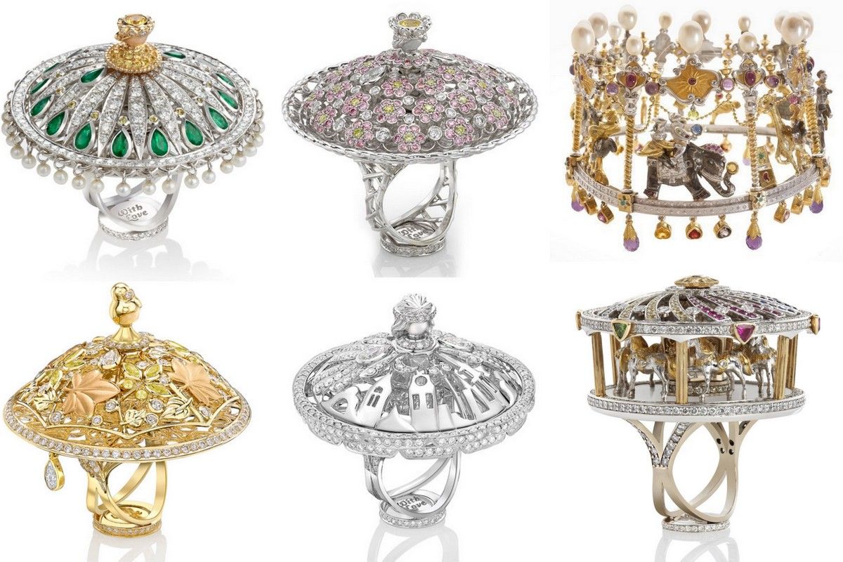 architectul rings merry-go-round ring Sybarite-Jewellery