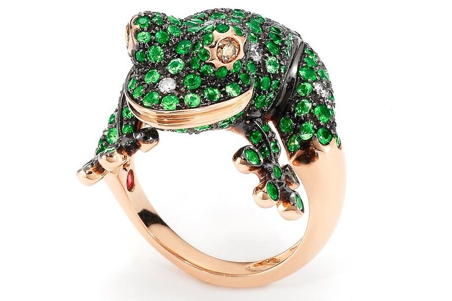 RobertoCoin collezione animalier frog ring Jewelry Bizzita