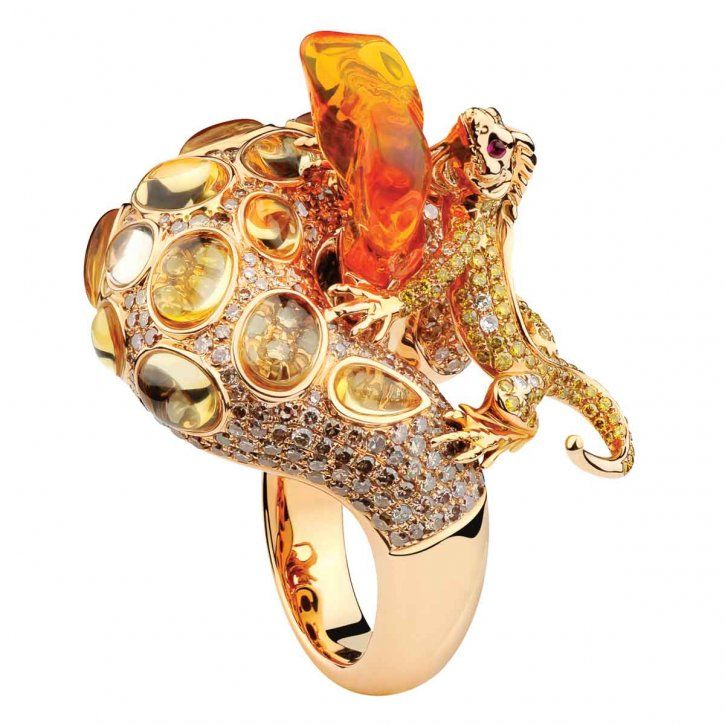 forever jewels Ring lizzard animal jewelry bizzita