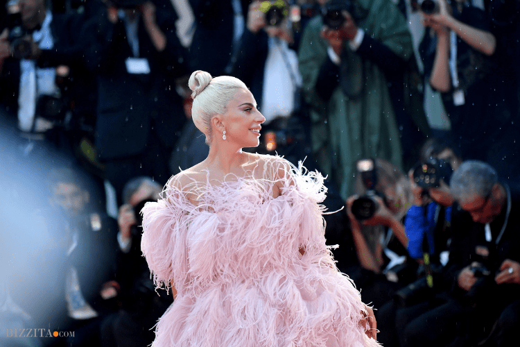 Lady Gaga Chopard Jewelry Haute Joaillerie Venice red carpet star is born earrings