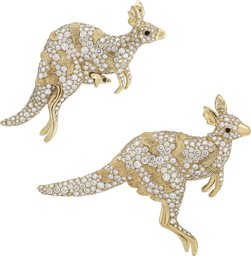 VanCleefArpelsArcheDeNoe Kangourous kangaroo jewelry kopie