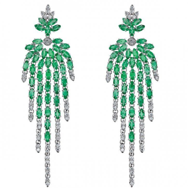 Carla Amorim earring emerald