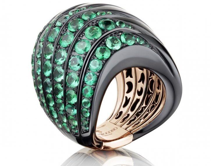 DeGrisogono emerald ring