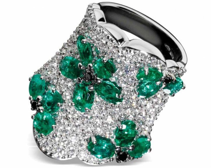 Stefan Hafner emerald ring