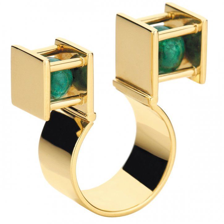 YaelSonia Ring emerald