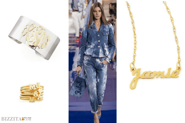 Trend 2019 2018 Jeans Jewelry Ralph Lauren MoonLola Sarah Chloe ringpersonalizedJewelry