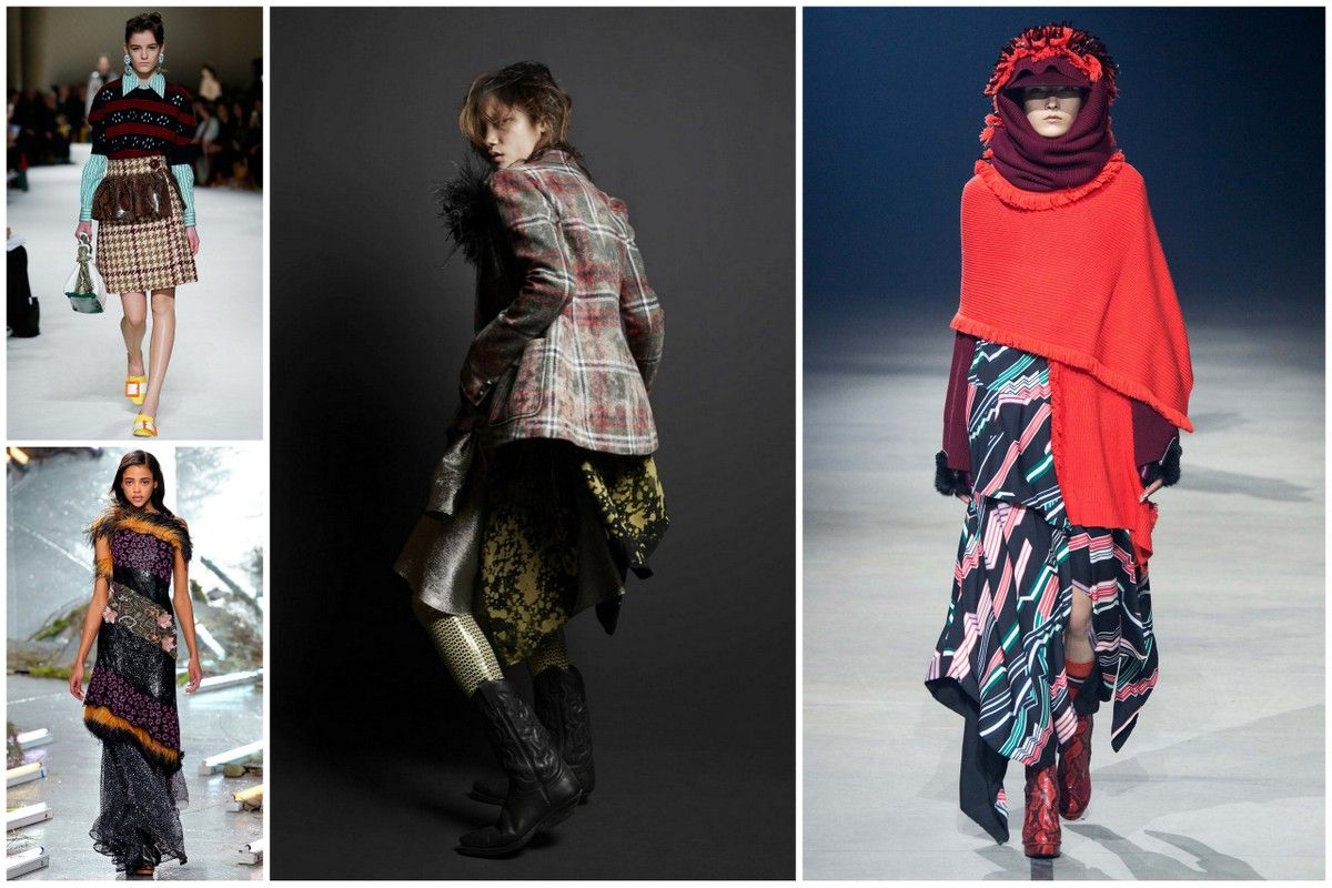 Trends fall 2015 fashion Glamgranny Kenzo rodarte