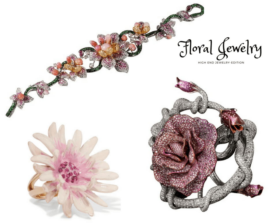 Floral Jewelry, high-end jewelry wonders of nature