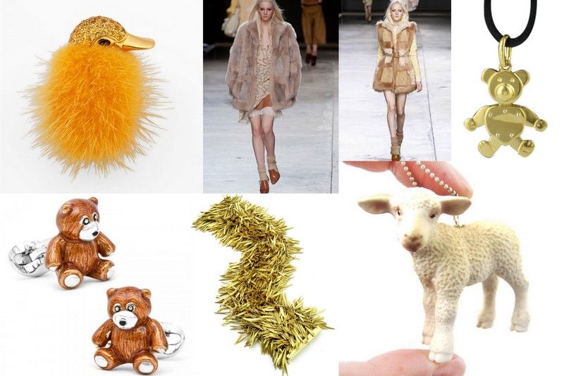 The biggest trends in fashion and jewelry 2014-2015.Part 4. Fluffy and Fun!