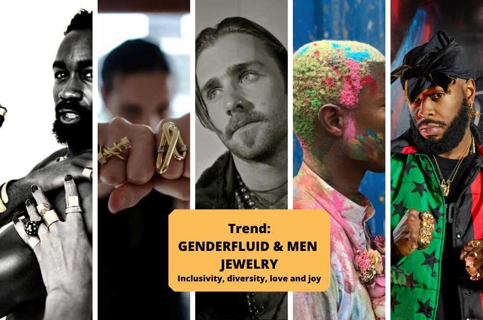 WHY you can't miss the Genderfluid and Men's Jewelry Trend! 