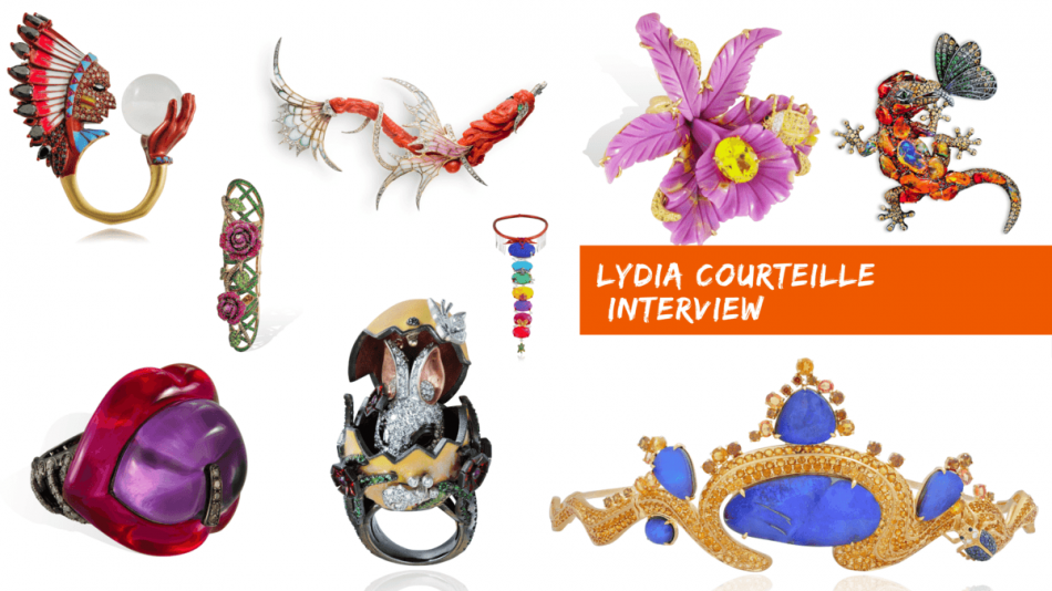 Lydia Courteille and her amazing jewelry