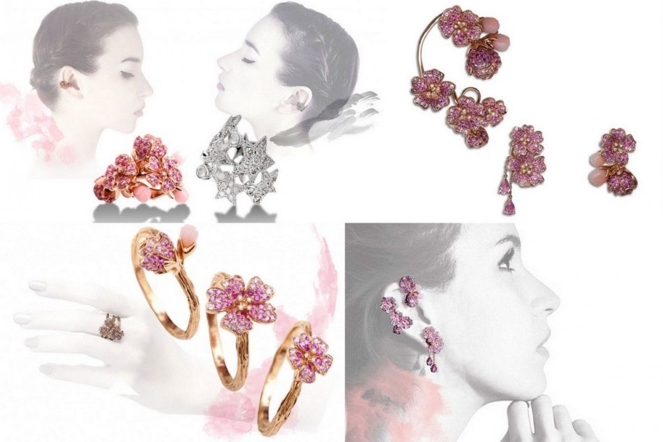 Jewelry that promises spring! Morphée Joaillerie, Les Fleurs du Cerisier