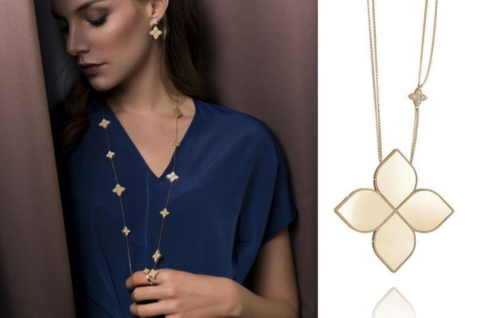 Roberto Coin, stunning jewelry right at your fingertips! 
